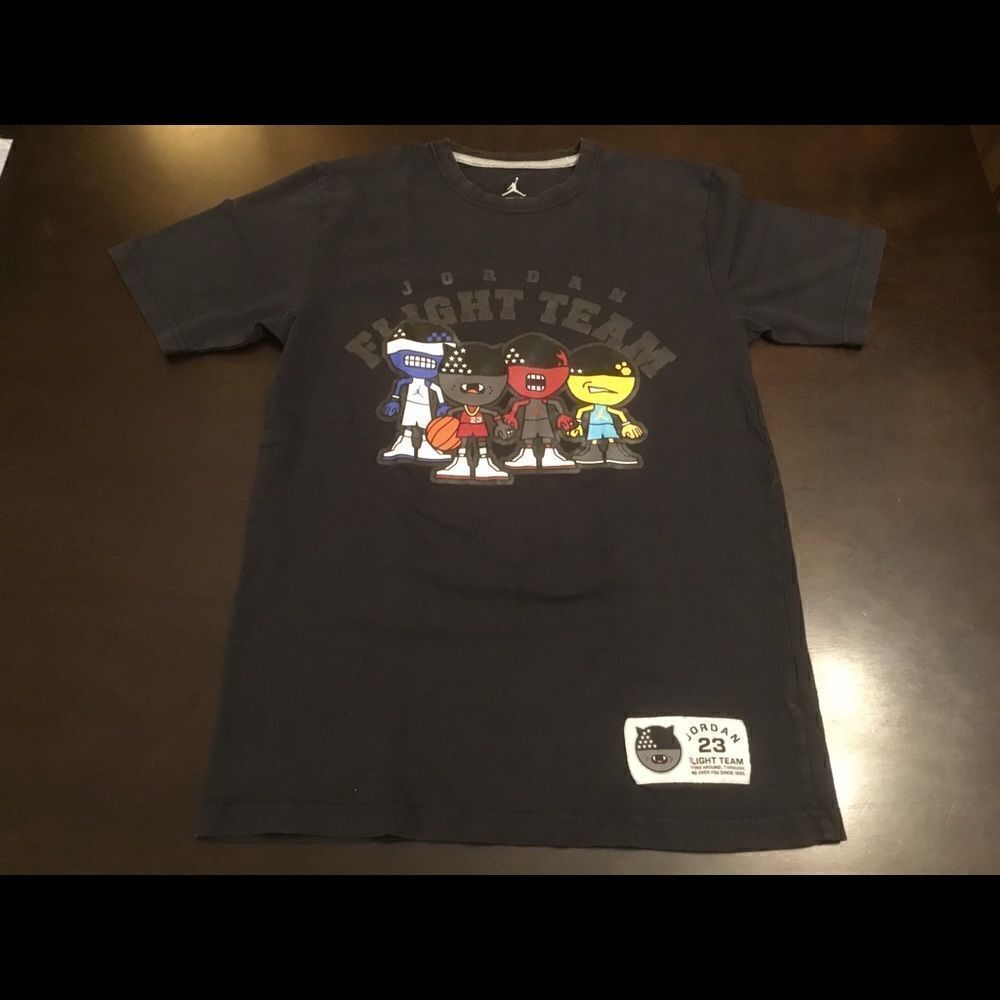 Vintage Jordan Flight Team T-shirt Size Medium
